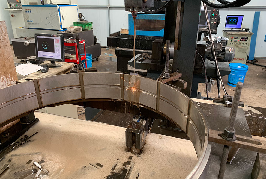 Bagian Pemotong Kawat CNC Presisi
